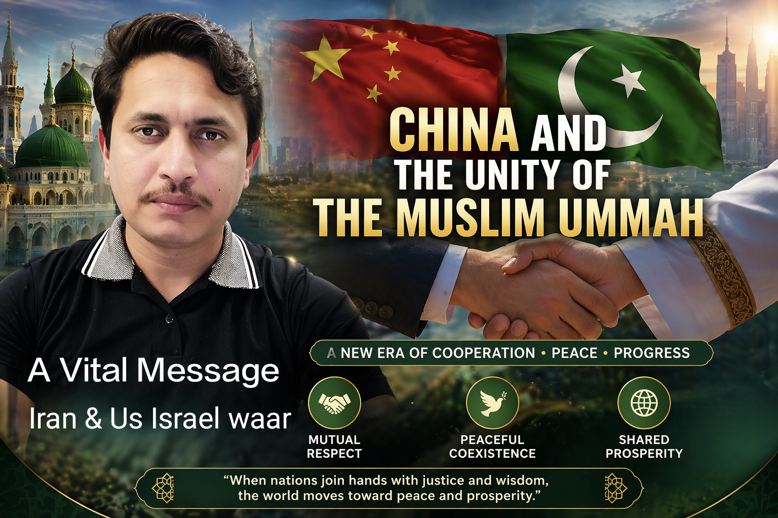 China And Ummah Musilma Big Demand, Iran & Us isreel Waar
